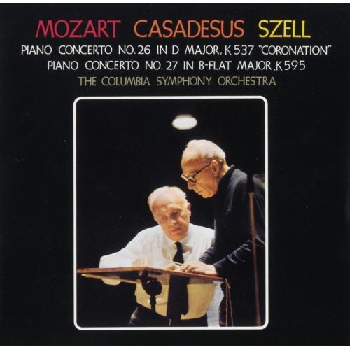 CD/ロベール・カザドシュ/モーツァルト:ピアノ協奏曲第26番「戴冠式」&amp;第27番 (ライナーノーツ...