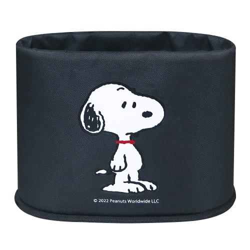 【送料込】 ダストボックス スヌーピー ブラック / 三金商事株式会社