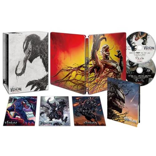 【取寄商品】BD/トム・ハーディ/ヴェノム:ザ・ラストダンス プレミアム・スチールブック・エディショ...