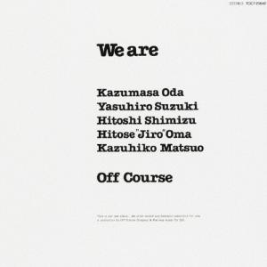CD/オフコース/We are