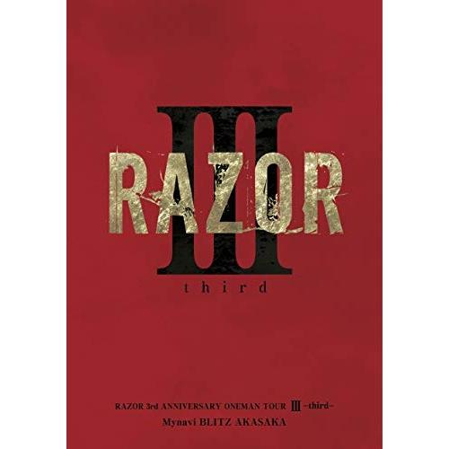 DVD/RAZOR/RAZOR 3rd ANNIVERSARY ONEMAN TOUR III -t...