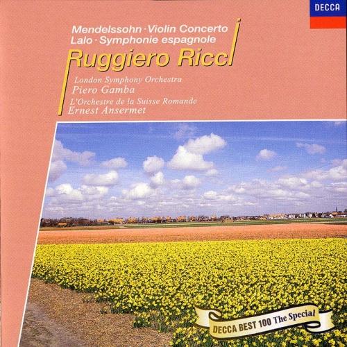 CD/ルッジェーロ・リッチ/メンデルスゾーン:ヴァイオリン協奏曲/ラロ:スペイン交響曲 (限定盤)