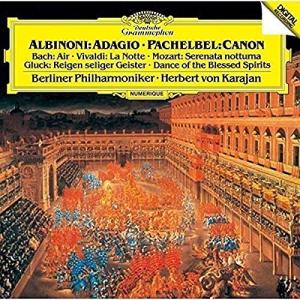 CD/ヘルベルト・フォン・カラヤン/アルビノーニのアダージョ/パッヘルベルのカノン (SHM-CD)｜サプライズweb
