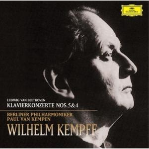 CD/ヴィルヘルム・ケンプ/ベートーヴェン:ピアノ協奏曲第4番・第5番(皇帝) (SHM-CD) (解説付)｜surpriseweb
