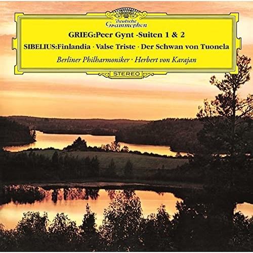CD/ヘルベルト・フォン・カラヤン/グリーグ:(ペール・ギュント)第1組曲&amp;第2組曲 シベリウス:交...