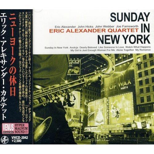 CD/エリック・アレキサンダー・カルテット/ニューヨークの休日