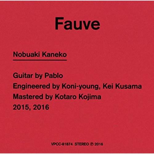 CD/Nobuaki Kaneko/Fauve【Pアップ