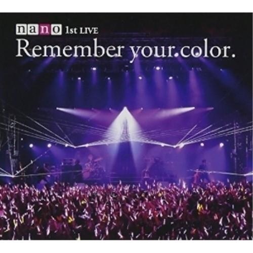 CD/ナノ/Remember your color. (CD+DVD) (初回生産限定盤)【Pアップ