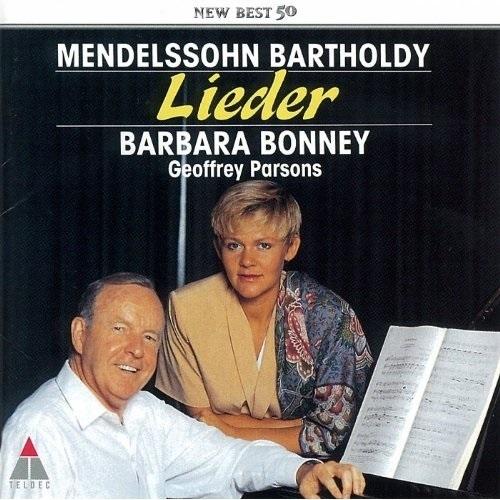 CD/バーバラ・ボニー/歌の翼に〜メンデルスゾーン:歌曲集