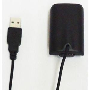 中古XBOX360ハード XBOX360用ワイヤレスコントローラ用USBケーブル 電池いりま線 BL...