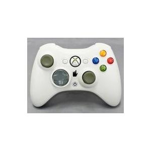 中古XBOX360ハード ワイヤレスコントローラ [ホワイト](状態：本体状態難)