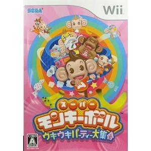 中古Wiiソフト スーパーモンキーボール ウキウキパーティー大集合
