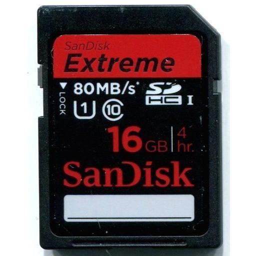 中古家電サプライ SDHCカード 16GB (箱説無し/型番不明品)
