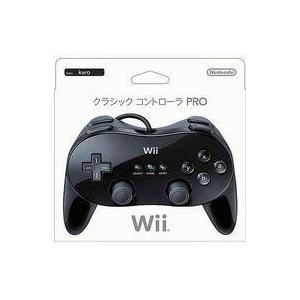 中古Wiiハード クラシックコントローラPRO(黒) (状態：本体状態難)