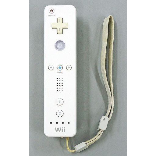 中古Wiiハード Wiiリモコン [RVL-003](白)(状態：ストラップ状態難)