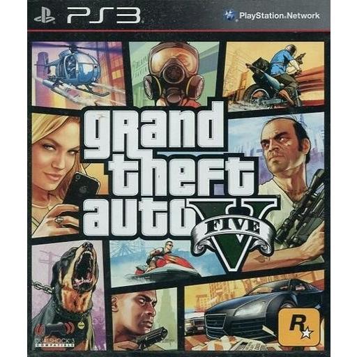 中古PS3ソフト アジア版 Grand Theft Auto V (国内版本体動作可)