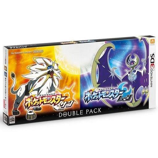 中古ニンテンドー3DSソフト ポケットモンスター サン・ムーン ダブルパック