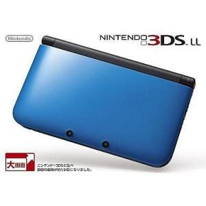中古ニンテンドー3DSハード ニンテンドー3DSLL本体 ブルー×ブラック