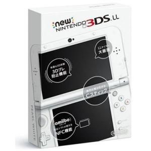 中古ニンテンドー3DSハード Newニンテンドー3DSLL本体 パールホワイト