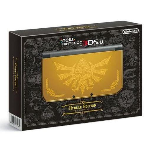 中古ニンテンドー3DSハード Newニンテンドー3DSLL本体 ハイラルエディション