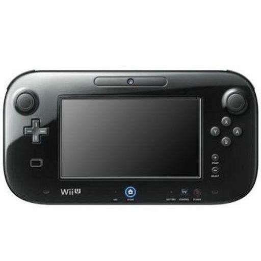 中古WiiUハード WiiU GamePad(kuro)  (状態：タッチペン欠品)