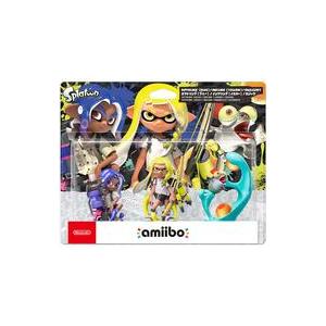 中古WiiUハード amiibo トリプルセット[インクリング【イエロー】/オクトリング【ブルー】/コジャケ](スプラトゥーンシリーズ)｜suruga-ya