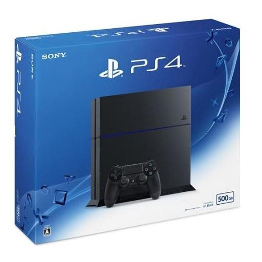 中古PS4ハード プレイステーション4本体 ジェットブラック(HDD 500GB/CUH-1200A...