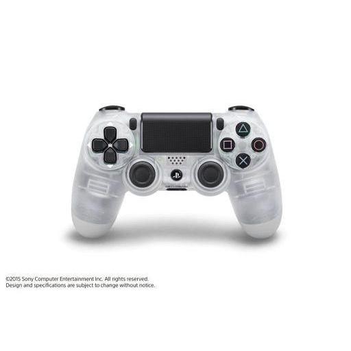 中古PS4ハード ワイヤレスコントローラDUALSHOCK4 クリスタル