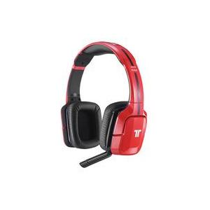 中古PS4ハード TRITTON Kunai 2.4GHz ワイヤレス ステレオ ヘッドセット レッ...