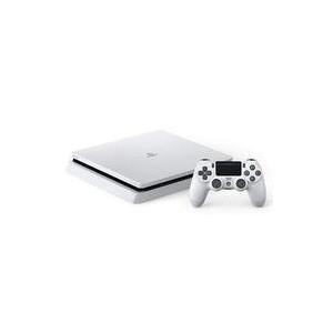 中古PS4ハード プレイステーション4本体 グレイシャー・ホワイト (HDD 500GB/CUH-2200AB02)｜suruga-ya