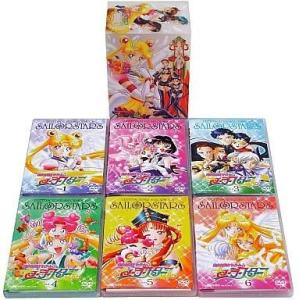 中古アニメDVD 美少女戦士セーラームーン セーラースターズ 初回版 BOX付き全6巻セット