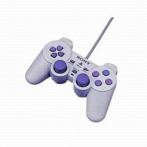 中古PSハード アナログコントローラ (DUALSHOCK) PSoneカラー