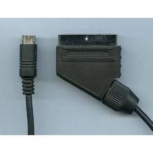 中古セガサターンハード セガサターン用 RGBケーブル 1.8m(箱説無し/メーカー不詳品)