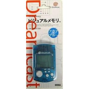 中古ドリームキャストハード ビジュアルメモリ アクアブルー