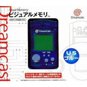 中古ドリームキャストハード DCビジュアルメモリー(USブルー)