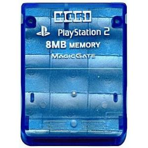 中古PS2ハード PlayStation2 専用キラキラメモリーカード(8MB) ブルー