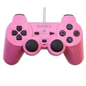 中古PS2ハード アナログコントローラ(DUAL SHOCK2) ピンク
