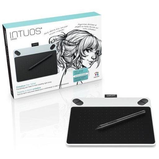 中古PCハード ペンタブレット Wacom Intuos Draw small (ホワイト) [CT...