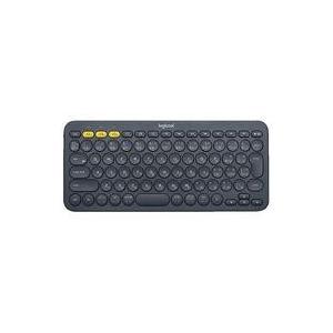 中古Windows7 ロジクール マルチデバイス Bluetooth キーボード(ブラック) [K3...