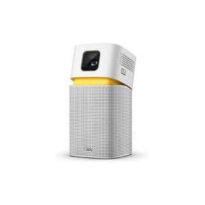 中古PCハード Wi-Fi/Bluetoothスピーカー付き モバイルプロジェクター GV1 (シル...