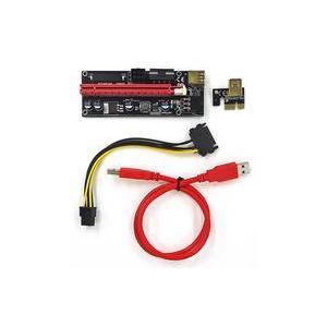 中古PCハード マイニング用ライザーカード PCE164P-N08 Ver.009S