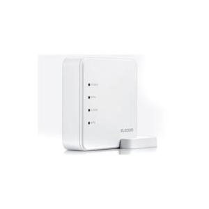 中古PCハード エレコム 11ac 867+300Mbps 無線LANルーター(ホワイト)[WRC-...
