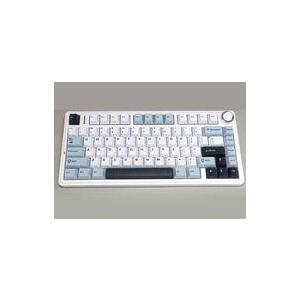 中古PCハード EPOMAKER×Aula 有線/ワイヤレス メカニカルキーボード(Light Bl...
