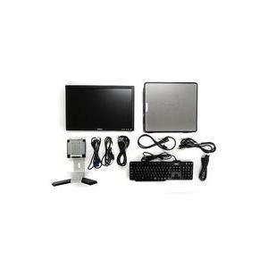 中古PCハード デスクトップ型PC本体 DELL OPTIPLEX 755(DCCY)+DELL E198WFPf(19インチ)(本体と液晶モニタセット