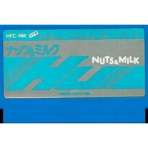 中古ファミコンソフト ナッツ＆ミルク (箱説なし)
