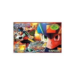 GBA ロックマンエグゼ4 トーナメント レッドサン バトルチップ付属（箱