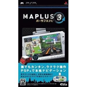 中古PSPソフト MAPLUS ポータブルナビ3