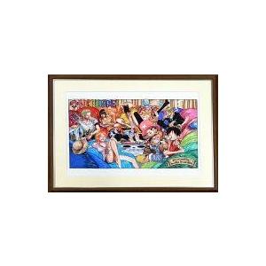 中古原画イラストボード 尾田栄一郎 複製原画 ONE PIECE 『-It’s astoun