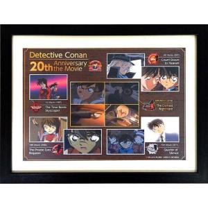 中古原画イラストボード 名探偵コナン 黒鉄の魚影 卓上複製原画 7枚