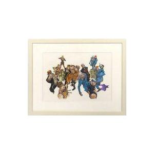 中古原画イラストボード ≪アニメ・漫画系書籍≫ 『ジョジョの奇妙な冒険』 プレミアムカラーアート